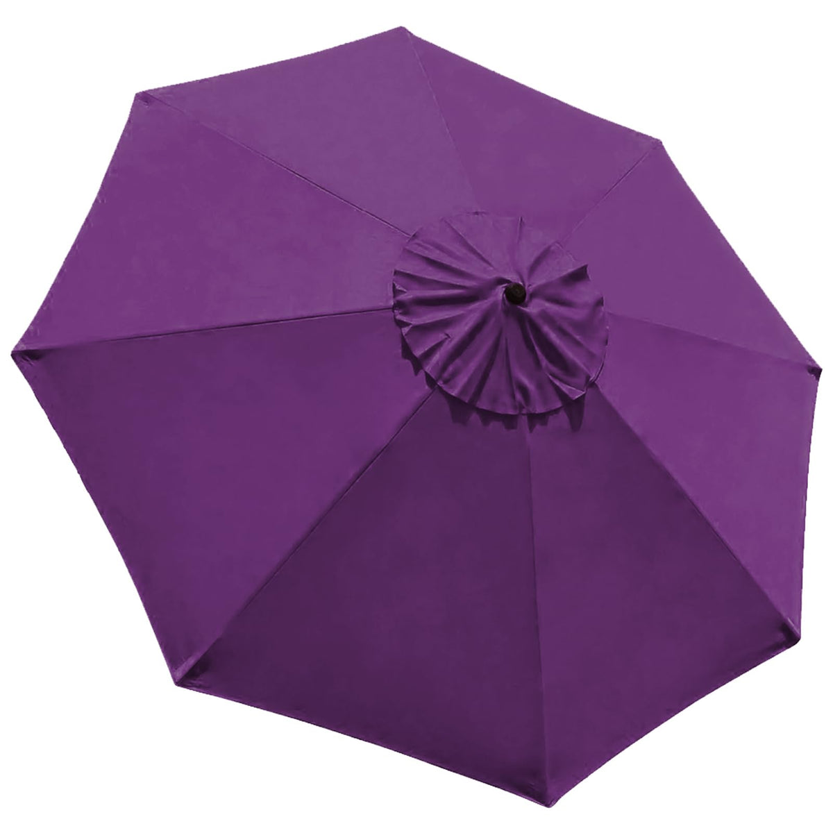EliteShade purple 9ft canopy closeup highlighting color and fabric texture