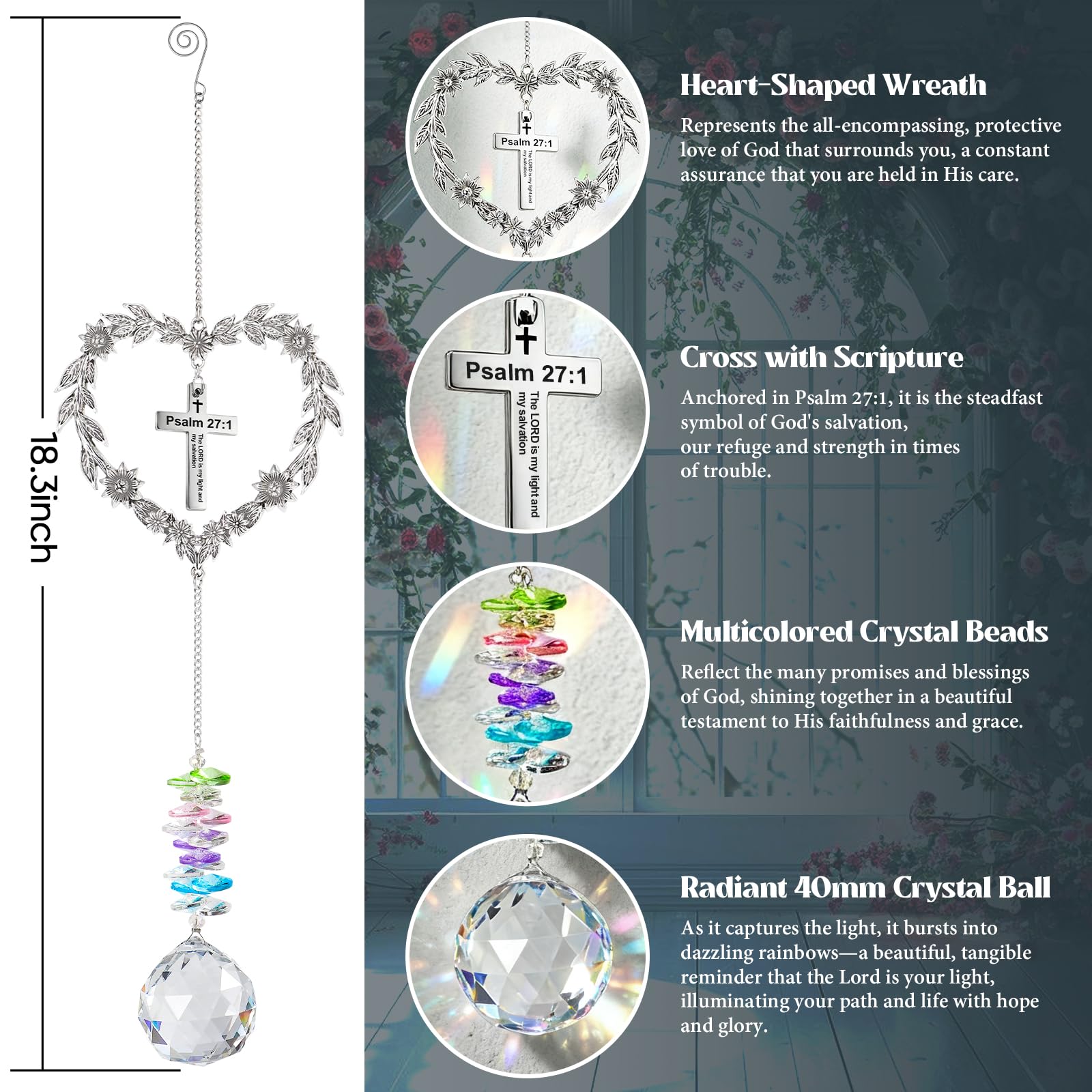 Elivida gift-ready suncatcher arrives beautifully packaged and ready to inspire.