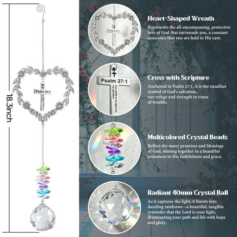Elivida gift-ready suncatcher arrives beautifully packaged and ready to inspire.