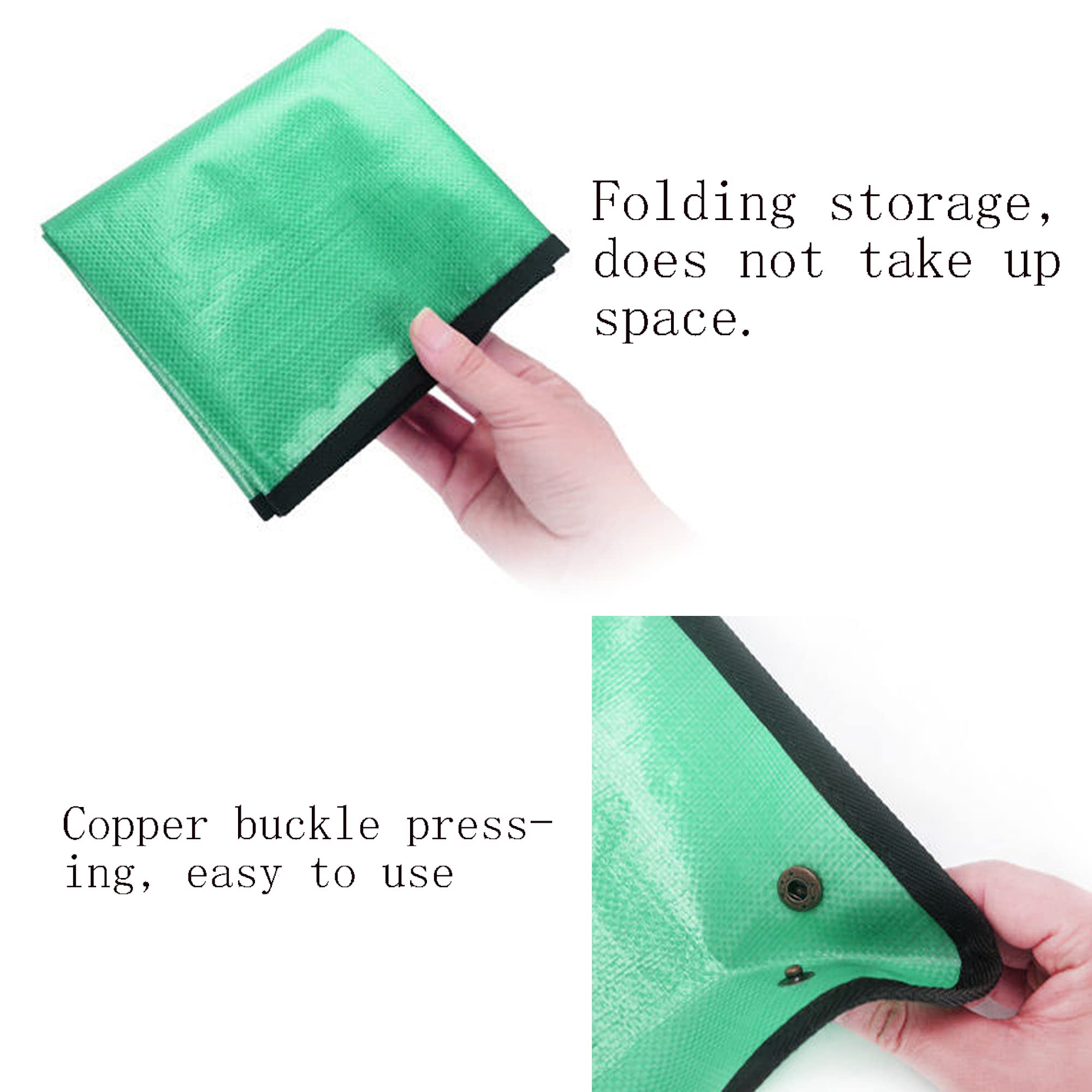 ELLAZYY waterproof, stain-resistant mat for easy cleaning after gardening.