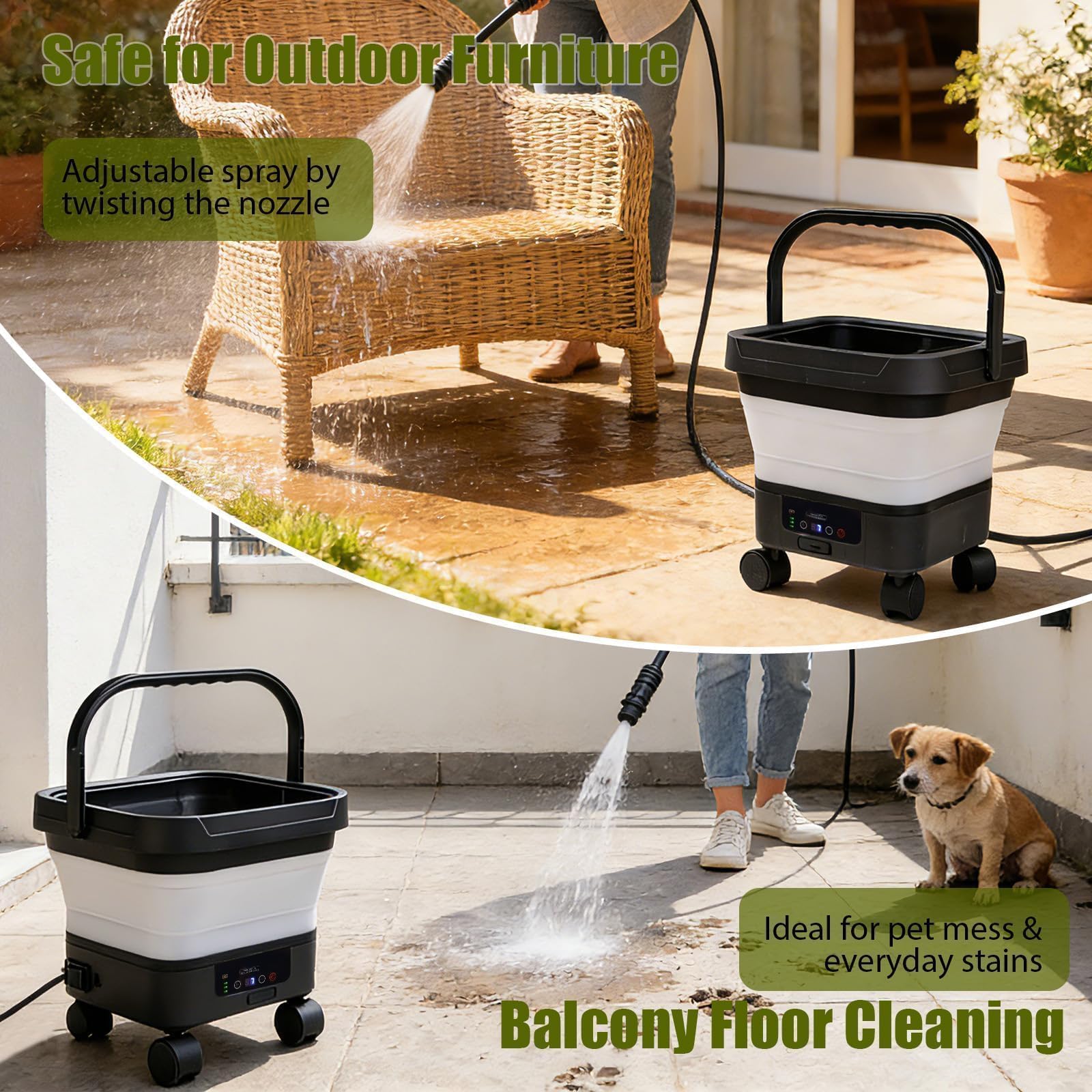 Elmfruit perfect for RV washing camping and patio care.