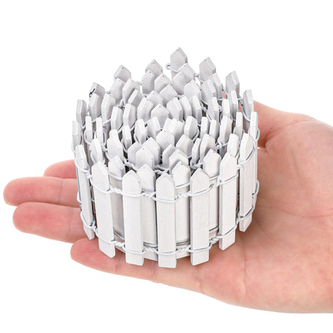 Elsjoy durable mini garden fence material emphasizes sturdy construction for crafts.