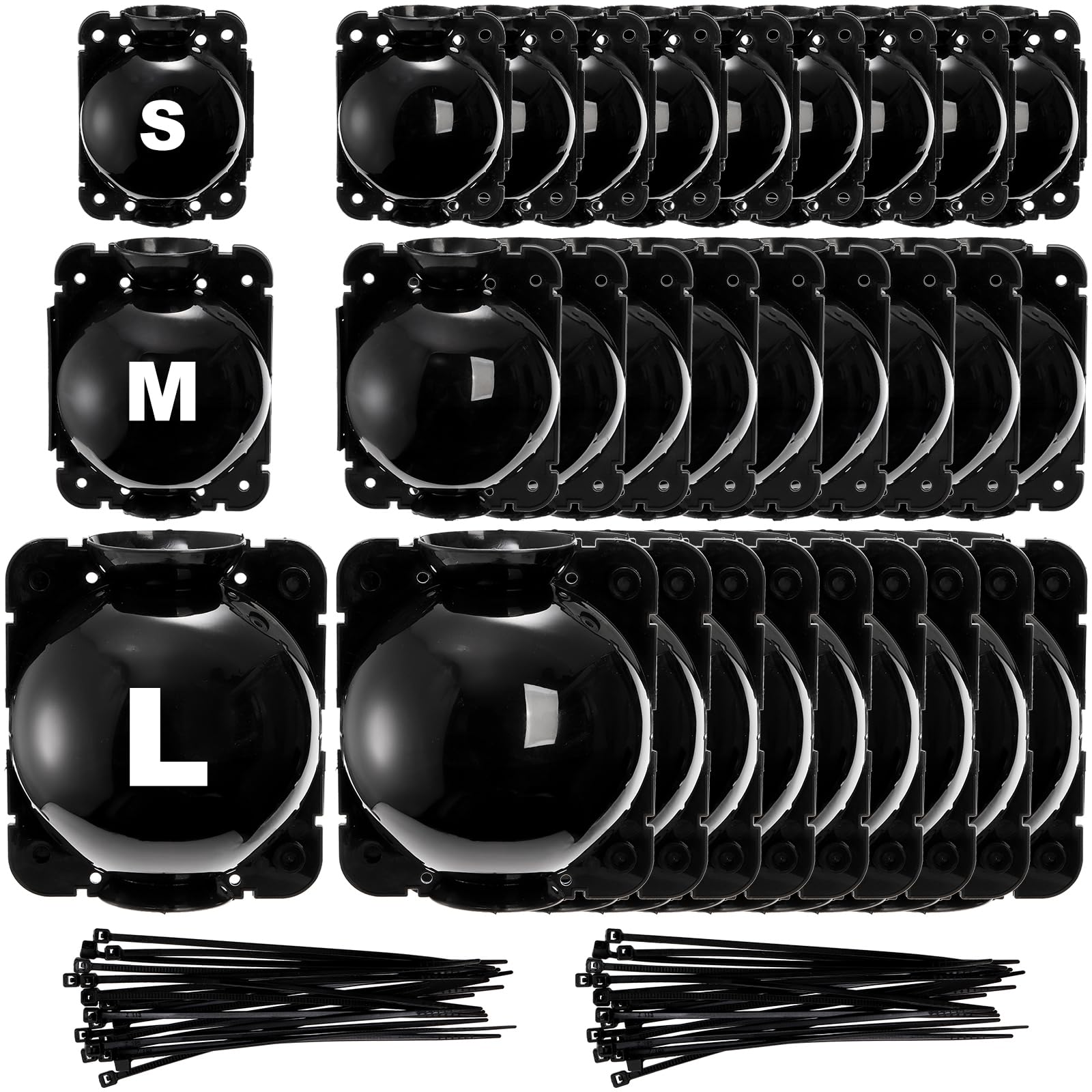 Elsjoy root balls 3-sizes pack ready for air layering on a branch to promote faster rooting.