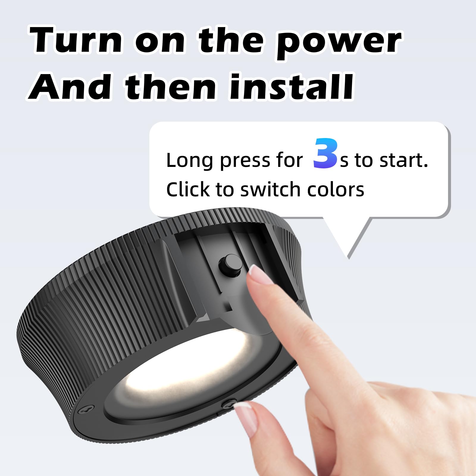 Elsollit installation clip with anti-slip sticker for 1-1.2 inch flag poles