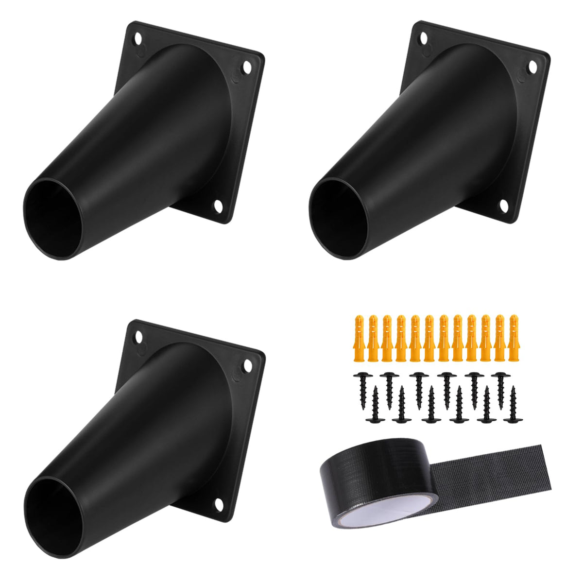 Elspezi One Way Bat Door Cone front view for humane attic exit