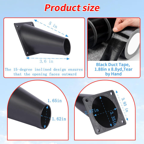 Elspezi One Way Bat Door Cone multi-unit setup for larger areas