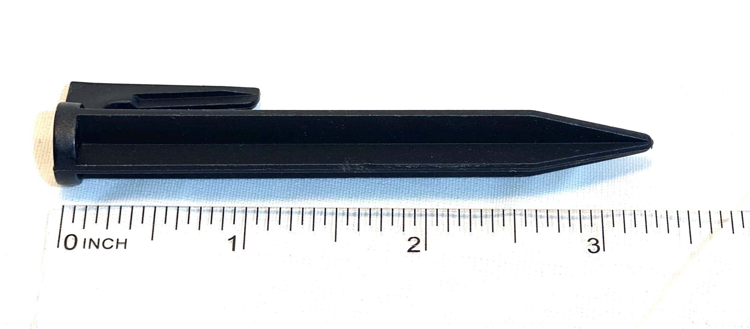 EMBergSupply pet fence stakes prevent wire movement around pets.