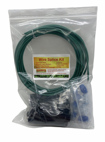 EMBergSupply waterproof wire splice kit with eight connectors for quick fence repairs