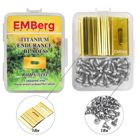 Embergsupply Endurance blades double-ended for efficient cutting and longer blade life