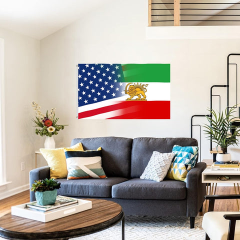 EMFXDT fade-proof flag delivers bright colors in sunlight.