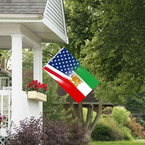 EMFXDT 2x3ft flag suitable for indoor or outdoor use.