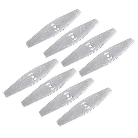 Emiif 8 Pcs metal blade-head for cordless mower with durable cutting edge