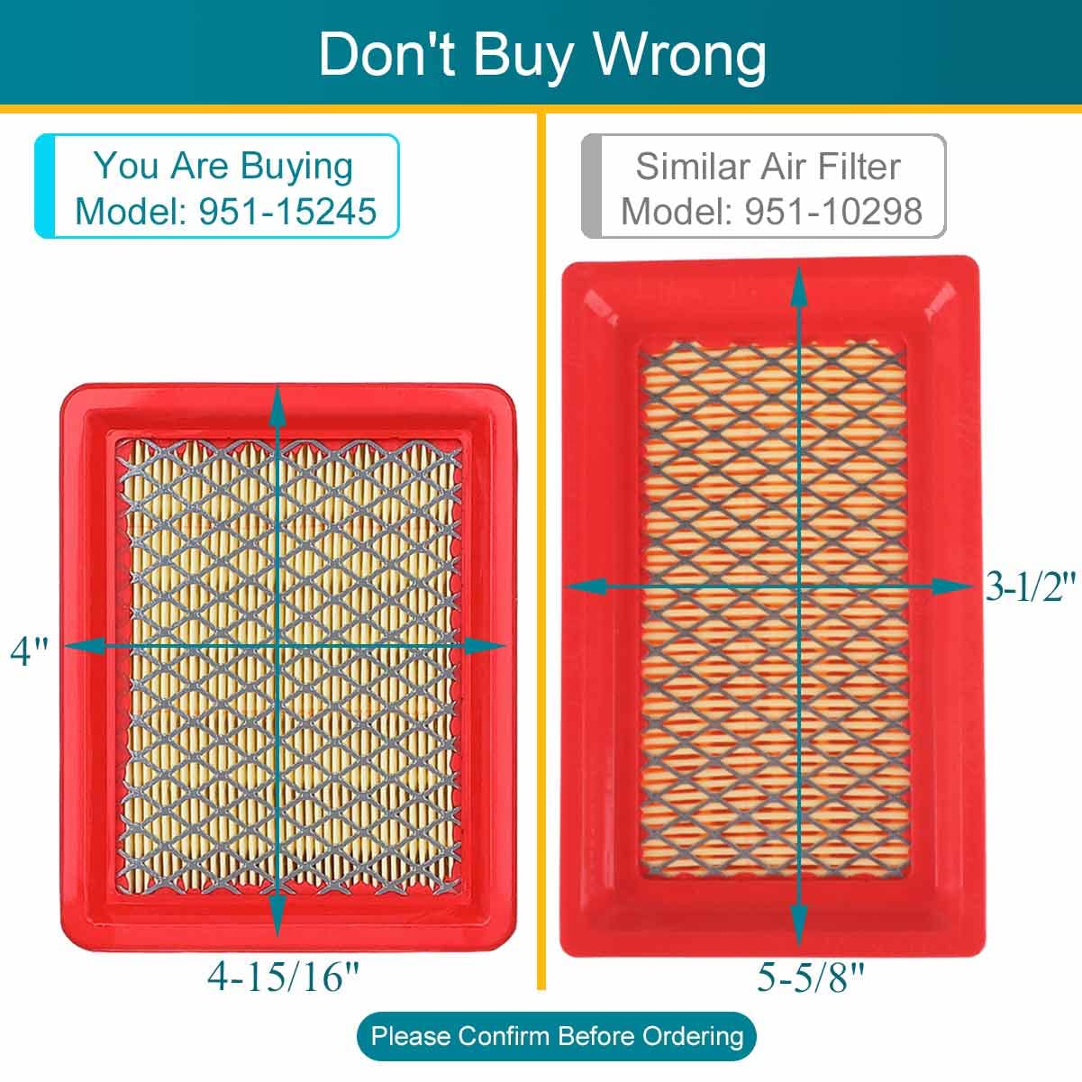 Emmawin air filter with easy-install design for quick maintenance
