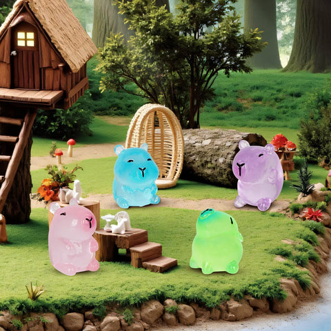 36-piece EMPHASISY capybara gift set for collectors and hobbyists.