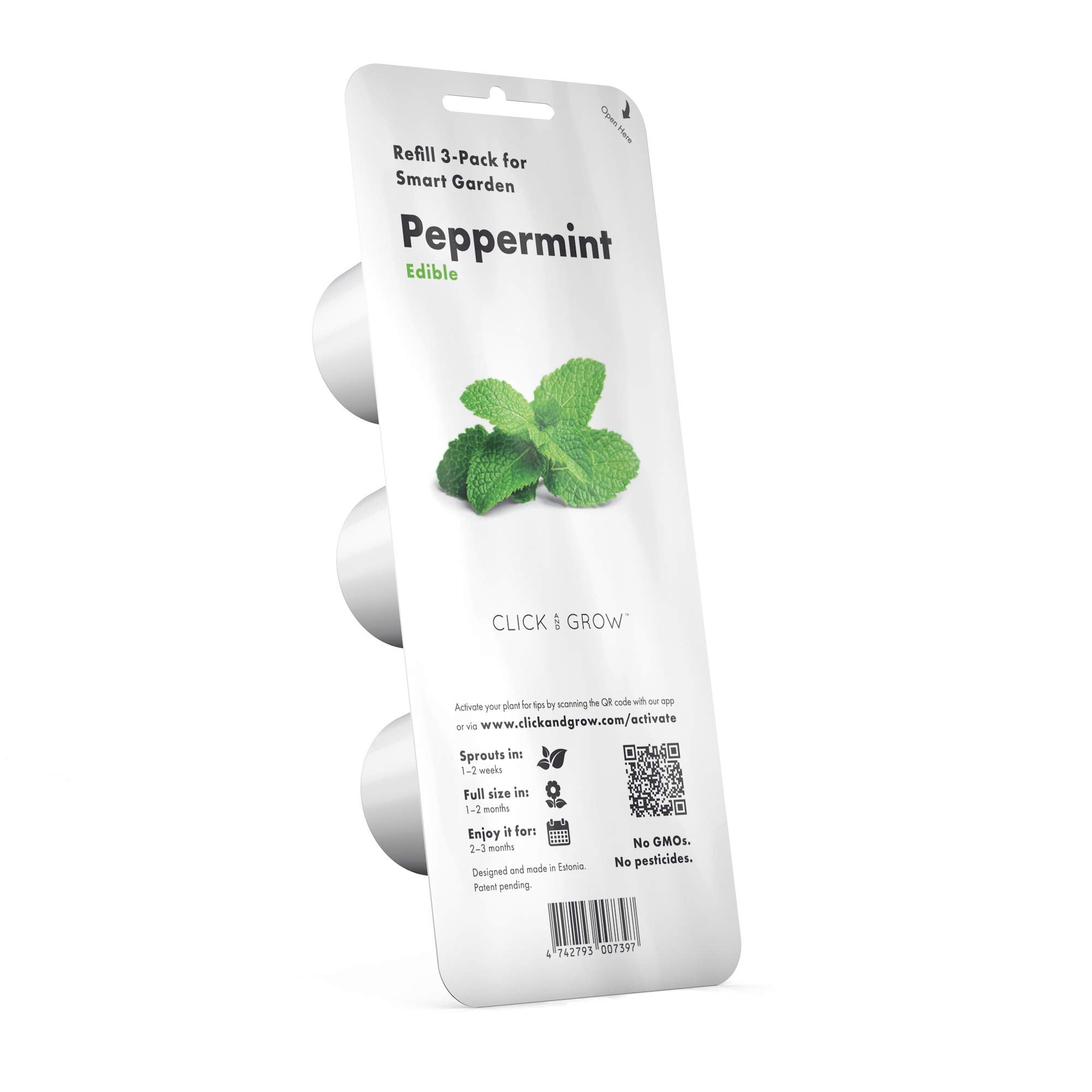 EMSA Click and Grow Peppermint pods compact garden setup for fresh herbs at home