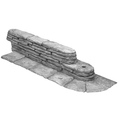 Emsco Bedrocks 20ft lawn edging for clean borders and easy mower passage