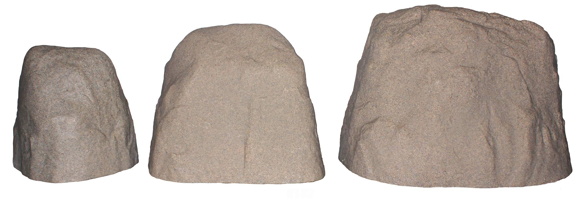 Emsco Group 2180 sandstone rocks front view showing natural texture for gardens