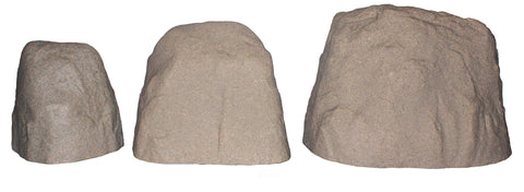 Emsco Group 2180 sandstone rocks front view showing natural texture for gardens