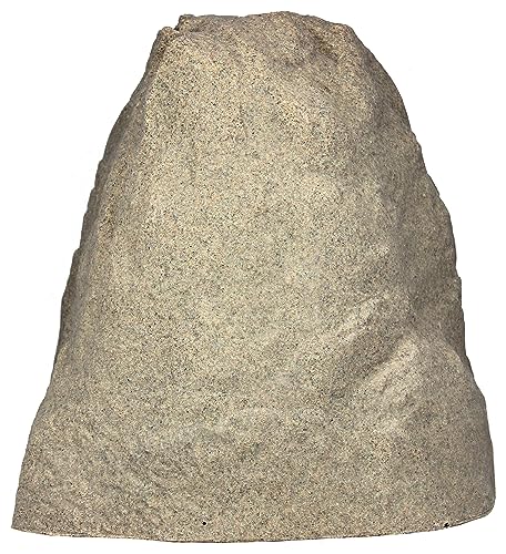 Emsco Group 2181 Large landscape rock natural texture blends with garden borders.