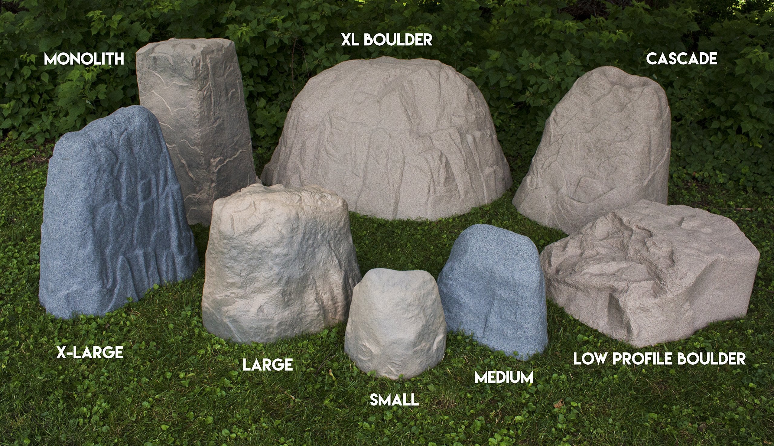 Emsco Group 2181 Large polymer rock blends natural look with practical use.