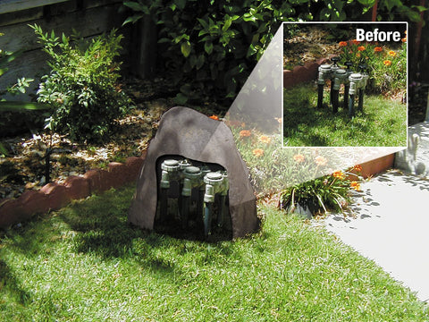 Emsco Group 2181 Large weather-ready rock with durable polymer build.
