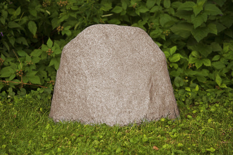 EMSCO Group 8282-1 rock with stakes demonstrating secure anchoring