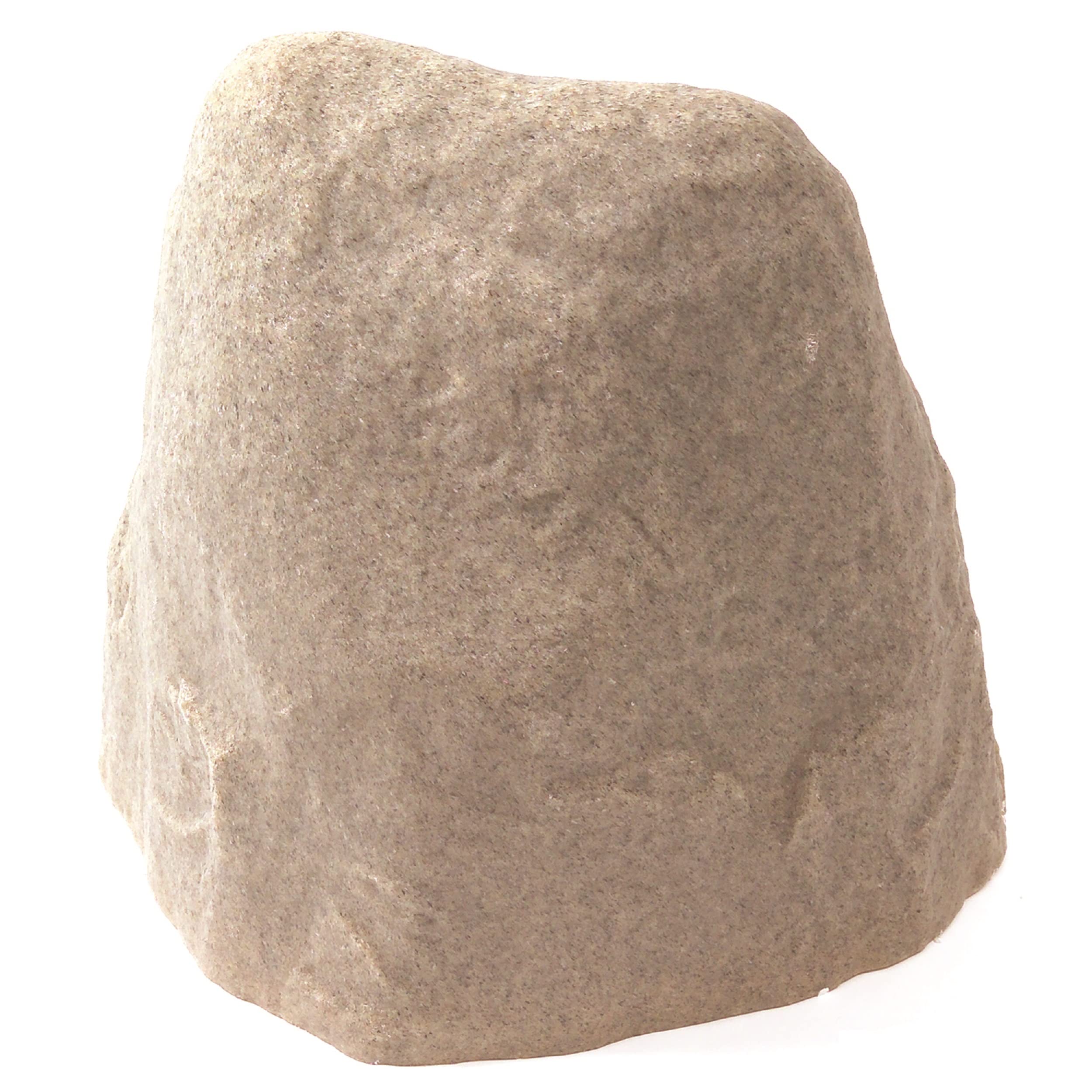 EMSCO Group Landscape Rock with natural sandstone look blends with garden scenery.