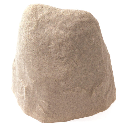 EMSCO Group Landscape Rock with natural sandstone look blends with garden scenery.