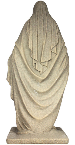 EMSCO Group Virgin Mary statue is lightweight and easy to install anywhere.