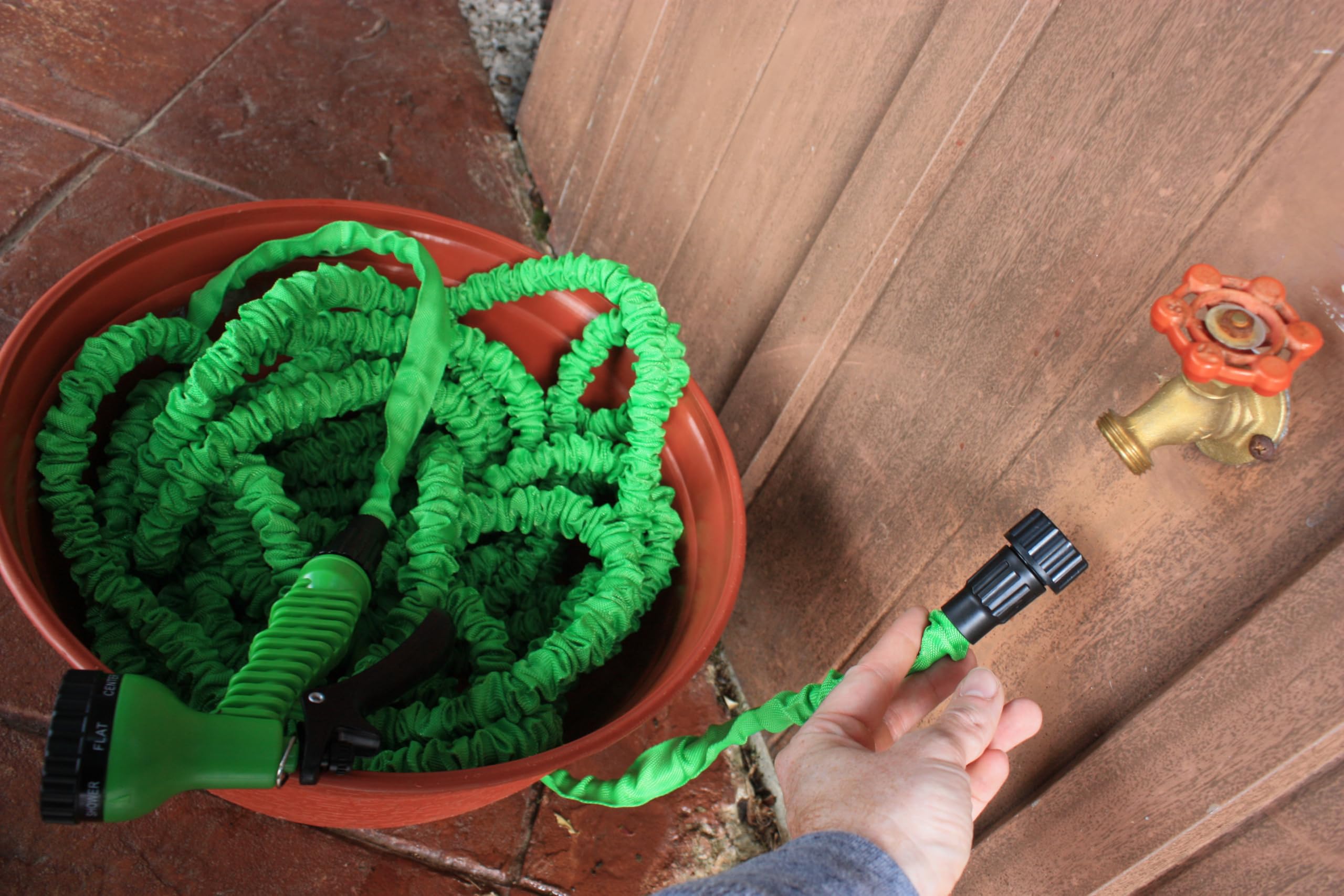 EMSCO Hose Hider weather-ready design resists heat and chemical exposure in outdoor spaces