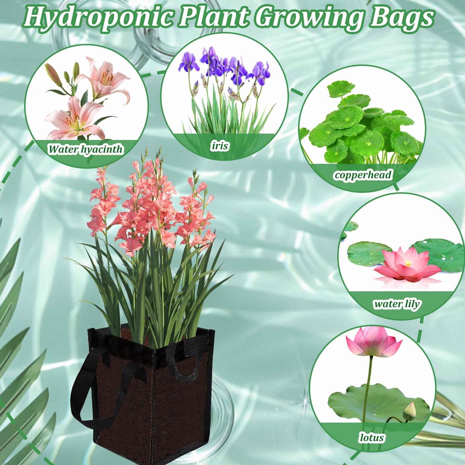 Emsiok foldable plant bag stored compactly between seasons