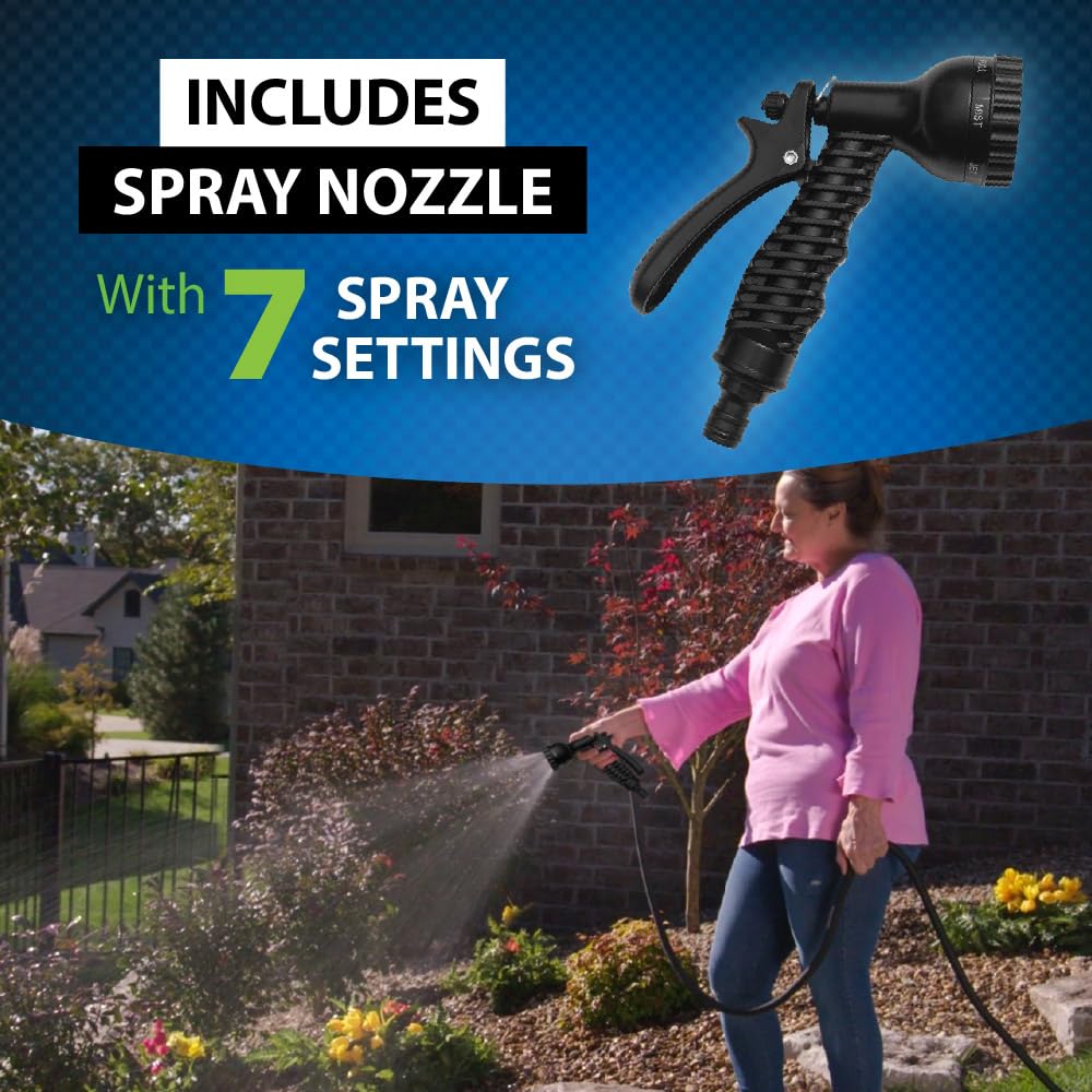 EMSON Hydrosteel crush-resistant fittings secure connections during high-pressure watering.