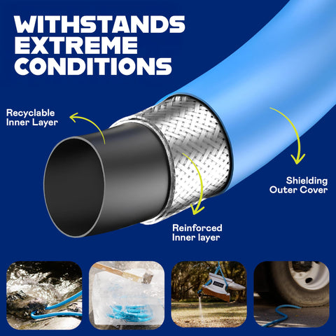 EMSON Invictus drinking-water-safe hose suitable for pets and kids outdoors