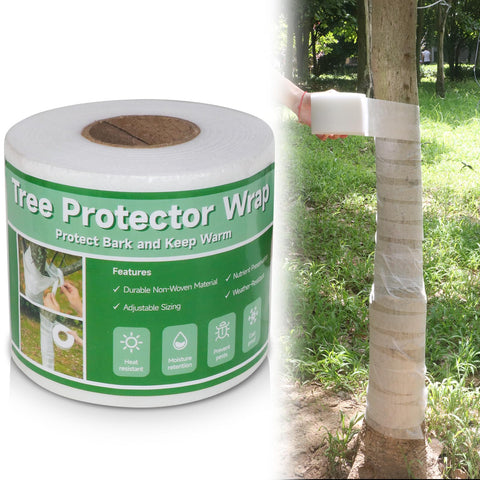 Emycool durable tree wrap exterior guarding trunk from lawn care tools