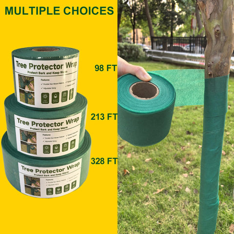 Emycool tree wrap durable design that gradually decomposes to reduce waste