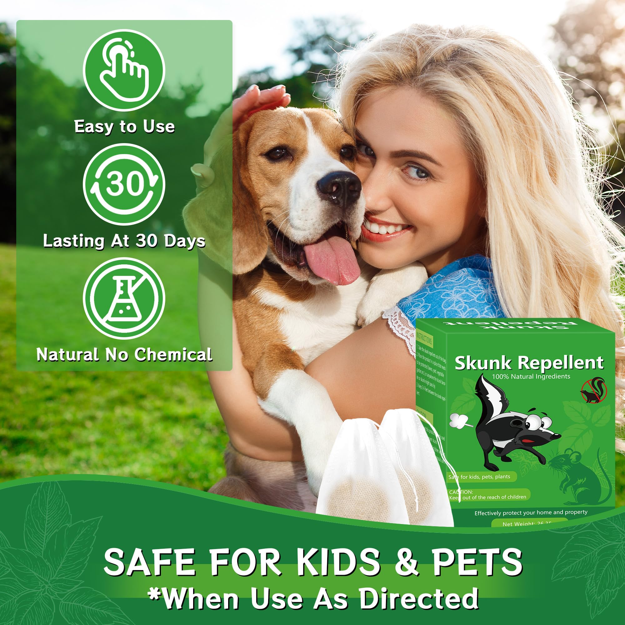 Enbabbor camper pest deterrent pouch protects vehicles and campsites
