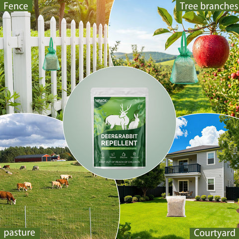 Enbabbor weather-resistant pouches endure rain and sun to maintain deterrence season after season