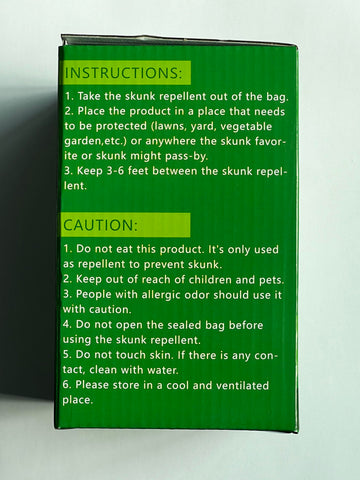 Enbabbor garden pest deterrent pouch keeps critters at bay