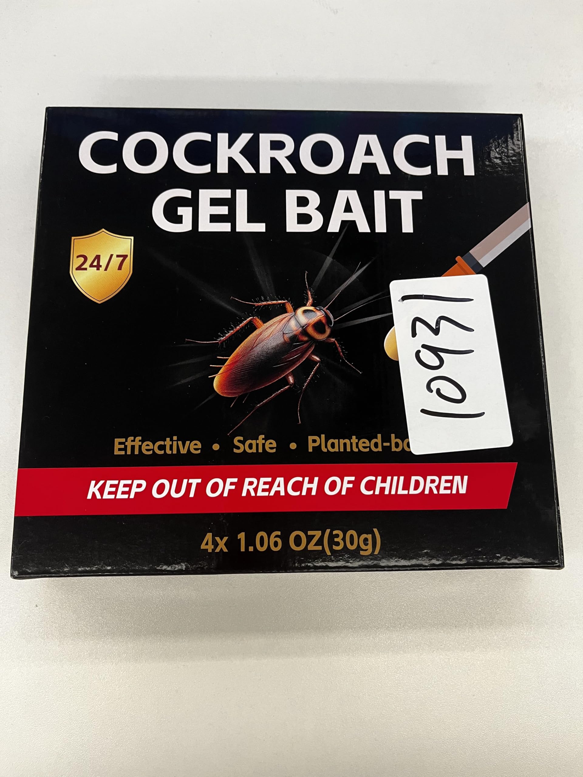 Enbabbor kitchen and RV-friendly roach deterrent reduces visible roaches.