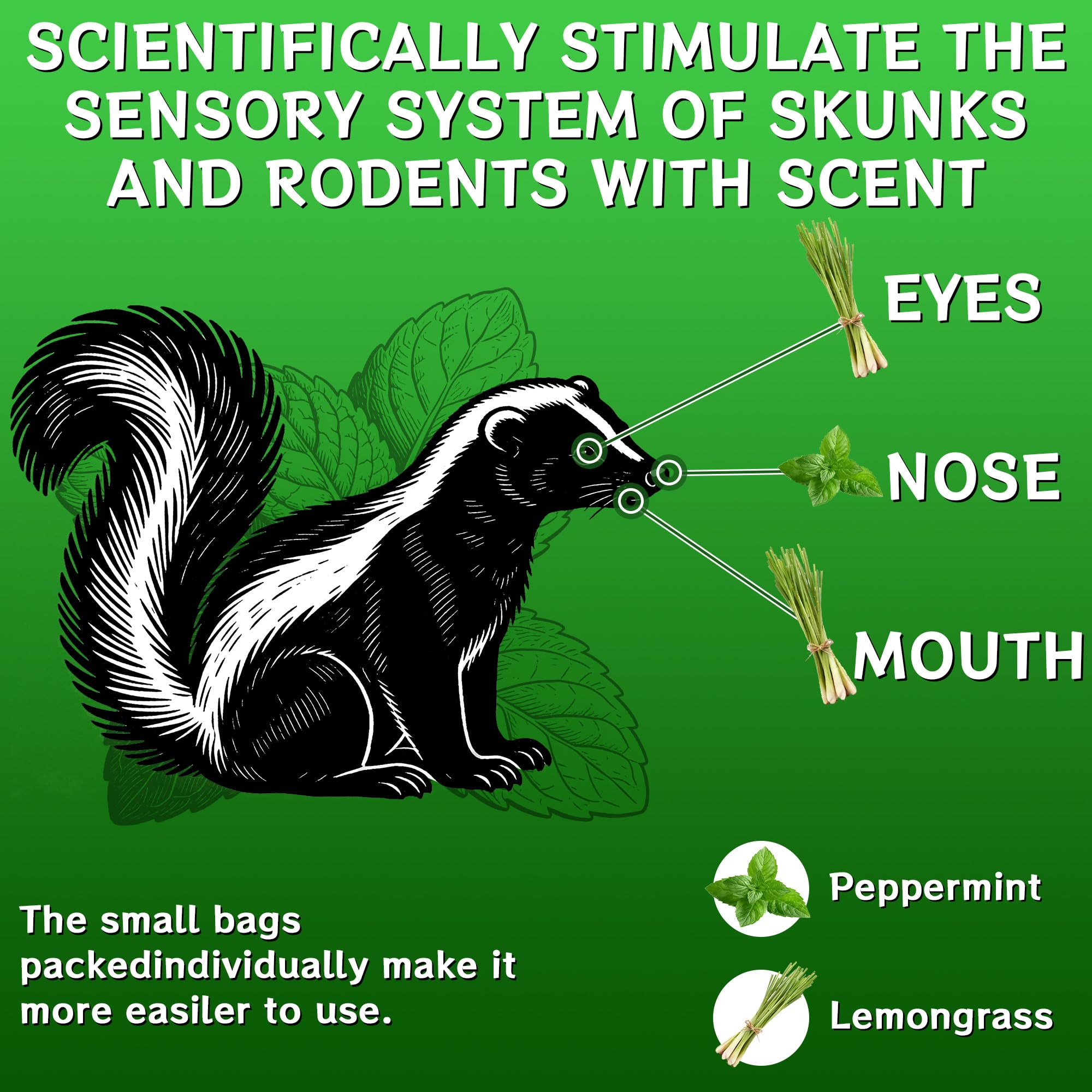 Enbabbor mesh bag for pest repellent keeps pouches ready