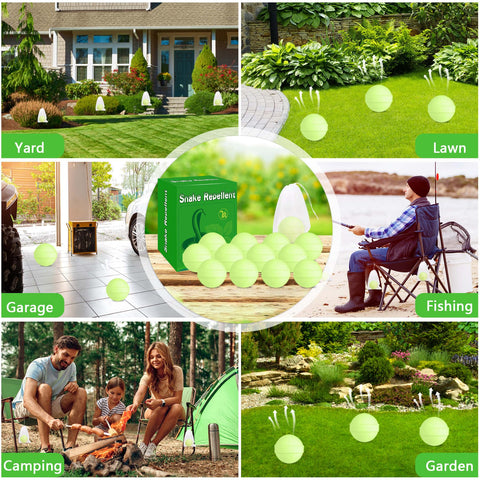 Enbabbor ball designed for camping keeps snakes away outdoors