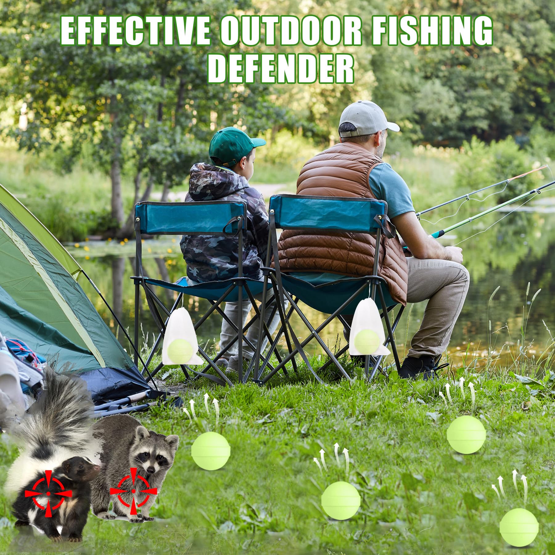 Enbabbor outdoor-use ball blends with surroundings while deterring snakes