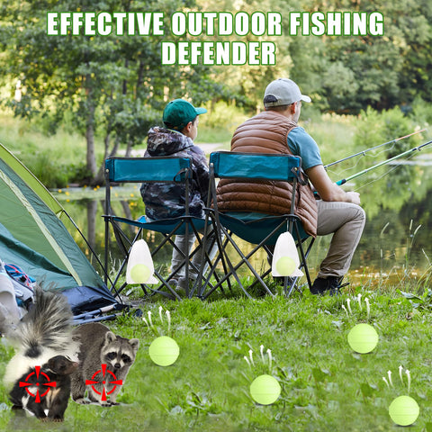 Enbabbor outdoor-use ball blends with surroundings while deterring snakes