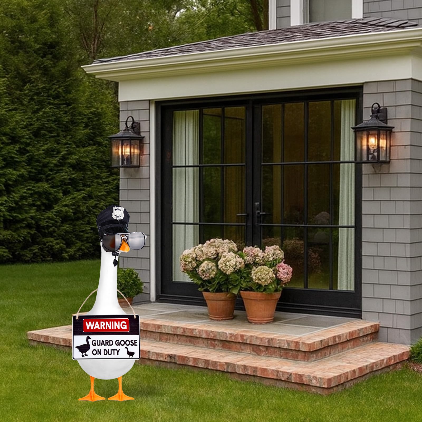 ENBOFID easy-attach sign for goose setup in minutes