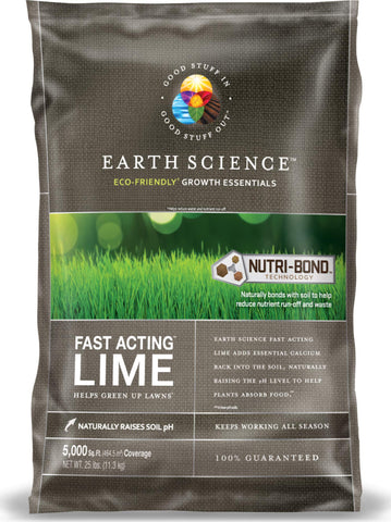 ENCAP 25lb fast-acting lime bag improves soil pH for better nutrient availability