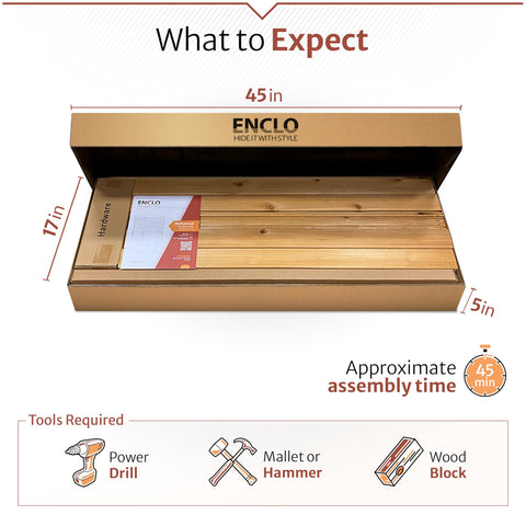 Enclo backyard privacy wall integrates with outdoor decor for a refined space.