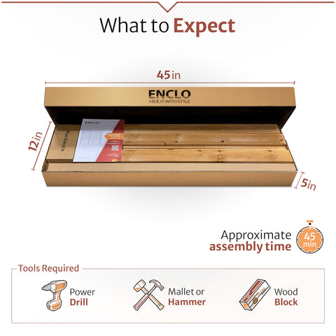 Enclo cedar wood grain detail shows unique natural texture of each plank.