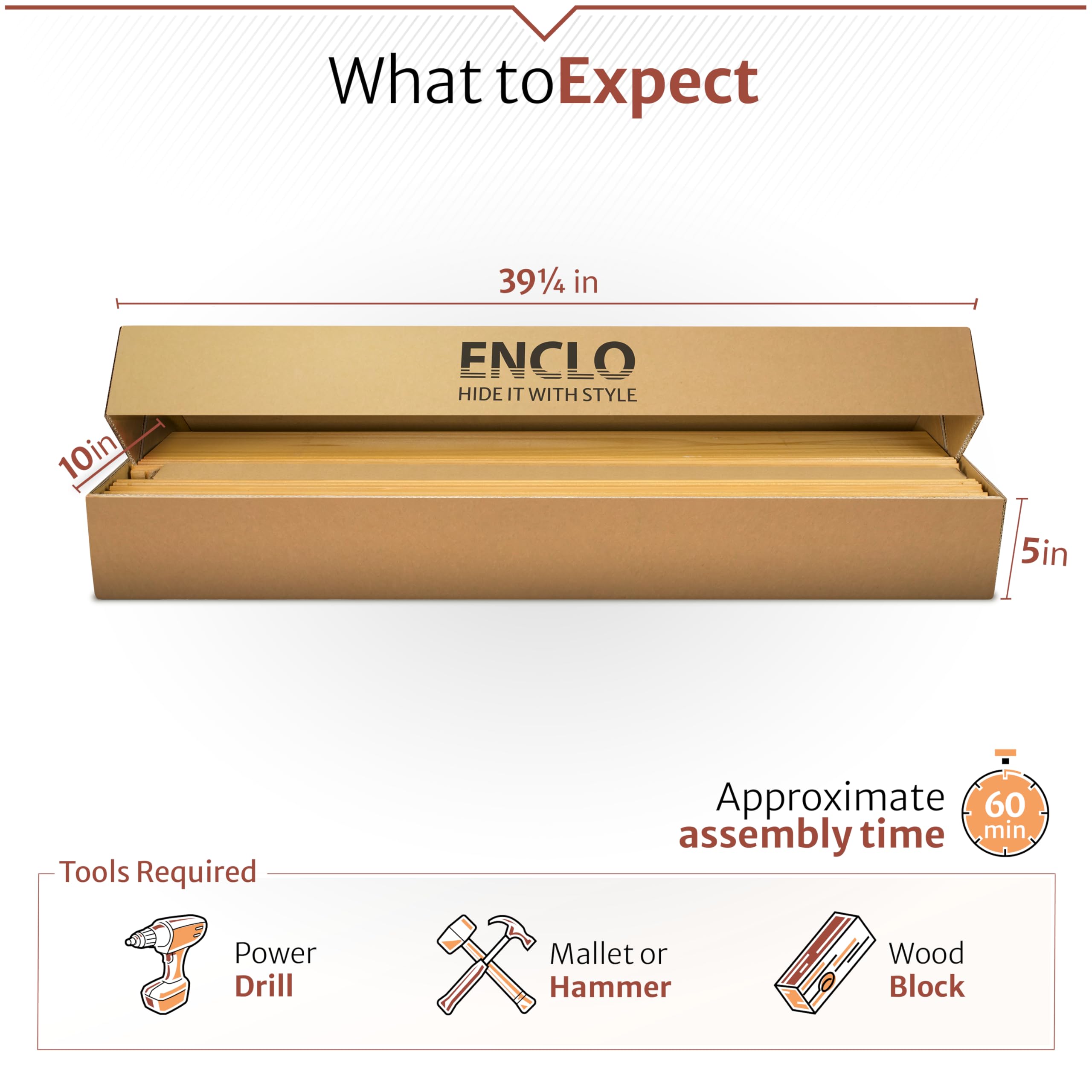 Enclo Fairmont cedar wood privacy screen close-up grain highlights authentic wood texture
