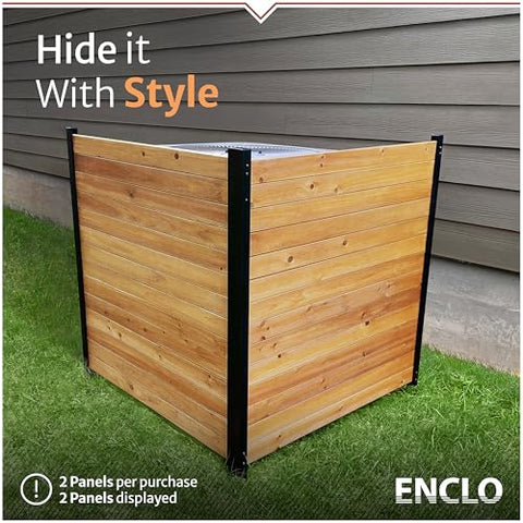 Enclo no-dig installation highlights easy setup with ground stakes for your yard.