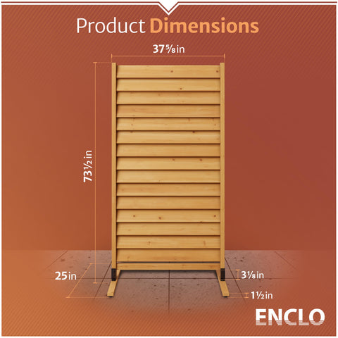 Enclo Sierra suitable for outdoor and indoor use in various spaces